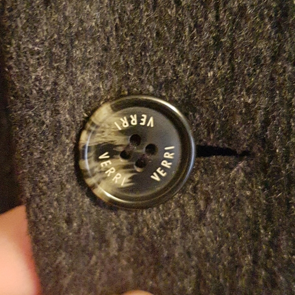 Men's luxury wool long coat Verri - Picture 3 of 9